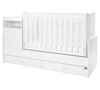 Lit d'enfant transformable Lorelli - Trend Plus, blanc