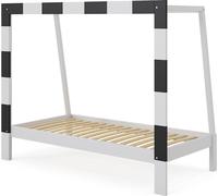 Lit d'enfant Vitalispa Football goal Blanc 80x160 cm sans matelas, Model 50194