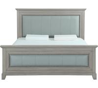 Lit Design Luxe Double Lits Hôtel Mariage Chambre à coucher 180x200cm Classique Nouveau