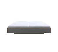 Lit deux places Flai 180x200cm bed edge H 34cm/insertion depth 14cm