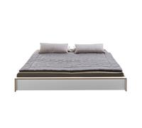 Lit deux places Flai 180x200cm bed edge H 34cm/insertion depth 14cm