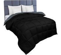 Lit double avec surmatelas moelleux et coins arrondis, 230 x 260 cm, surmatelas en coton.