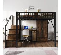 Lit double - Banquette-lit - Lit coffre - Lit escamotable - Lit bébé - Gain de place avec tiroirs et armoire