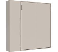 Lit Double Escamotable Vertical Versia 160 Avec Armoire Gauche 1 Porte Argilla