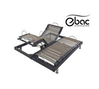 Lit electrique ebac s50 2x80x200 Gris