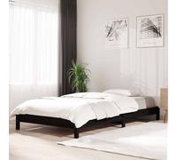 vidaXL Lit empilable Blanc 100x200 cm Bois de pin massif