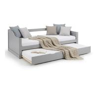 Lit gigogne 90x200 cm - couleur gris