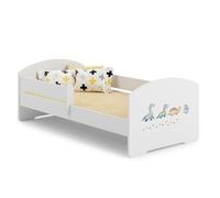 Lit enfant 140x70 Dinosaures avec matelas