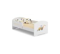 Lit enfant 160x80 tracteur avec matelas