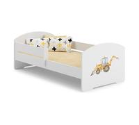 Lit enfant 160x80 tracteur avec matelas