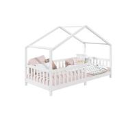 Lit enfant 206 x 96 x 138 cm en bois sans sommier de couleur