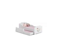 Lit enfant ANNA +SZU avec gigogne 160x80 Elephant avec matelas