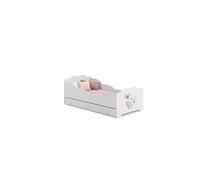 Lit enfant ANNA +SZU avec tiroir de rangement 160x80 Elephant avec matelas
