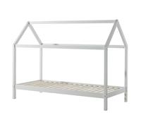 Lit Enfant Cabane "Dallas" 90x200cm Blanc