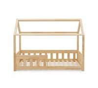 Lit enfant cabane mbp mila, couchage 120x190 cm