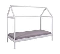 Lit Enfant Cabane Sunny 90x200cm Blanc