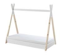 Lit Enfant Design & Matelas Tipi 70x140cm Blanc