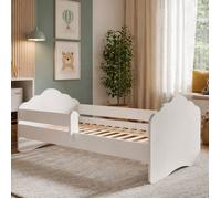 Lit enfant FALA 160x80 avec barrière - design minimaliste et sécurisé - SANS MATELAS