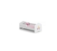 Lit enfant FALA BAR 140x70 Licorne avec matelas