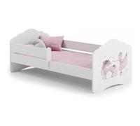Lit enfant FALA BAR 160x80 Princesse avec matelas Violet G