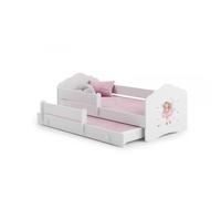 Kobi Lit enfant FALA Bar+SZU 160x80 avec gigogne et matelas