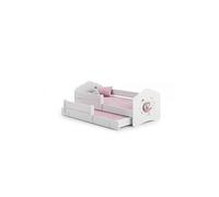 Lit enfant FALA BAR+SZU 160x80 Lune avec gigogne avec matelas