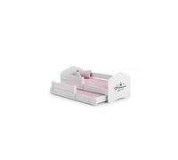 Lit enfant FALA BAR+SZU 160x80 Princess avec gigogne avec matelas