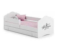 Lit enfant FALA BAR+SZU 160x80 Princess avec tiroir de rangement avec matelas Violet G