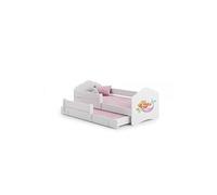 Lit enfant FALA BAR+SZU 160x80 Sirène avec gigogne avec matelas