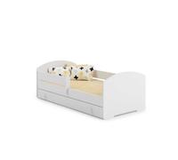 Lit enfant + gigogne 140x70 avec matelas