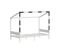 Lit enfant Vitalispa Goal Blanc/Noir 90x200, Model 61327