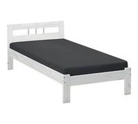 Lit enfant interlink 96 x 205 x 72 cm en bois sans sommier pour 2 personnes de couleur Blanc, Blanc G
