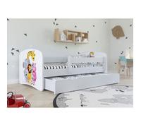 Lit enfant - Kocot Kids - Lit zoo Babydreams blanc - Bois - Panneaux de particules - 160 x 80 cm