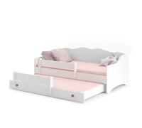 Lit enfant Lola - Blanc 160x80 cm