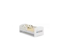 Lit enfant LUK BAR 160x80 train avec matelas