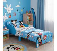 Lit enfant Mickey 70x140 cm - MDF bleu