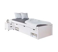 Lit Enfant Multi-Rangements ""Clark"" 90x200cm Blanc