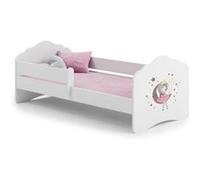 Lit enfant Nala 140x70 Lune avec matelas Violet G
