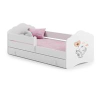Lit enfant Nala Elephant 140x70 avec tiroir de rangement