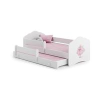 Lit enfant Nala PRINCESSE 160x80 Gigogne avec Matelas