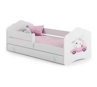 Lit enfant Nala140x70 CHAT avec tiroir de rangement avec matelas Violet G