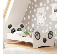 Kobi Lit Simple Enfant Panda 160 avec Matelas