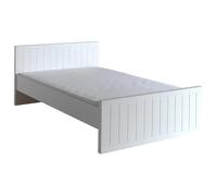 MES Lit BREVAL 120x200 cm Blanc