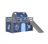 Lit Enfant Surélevé Avec Toboggan