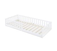 Lit enfant Tanna bois de pin 90 x 200 cm blanc