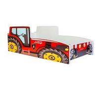 Lit enfant Tracteur rouge 140x70 Rouge G