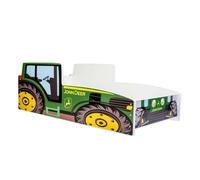 Lit enfant tracteur vert 160x80