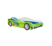 Lit enfant voiture ""Speed"" 140x70cm+ sommier + matelas