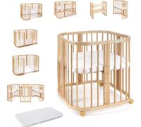 Lit enfant Waldin 7in1 avec matelas naturel