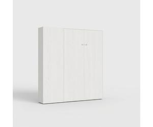 Lit escamotable double avec colonne 140x190 Kentaro